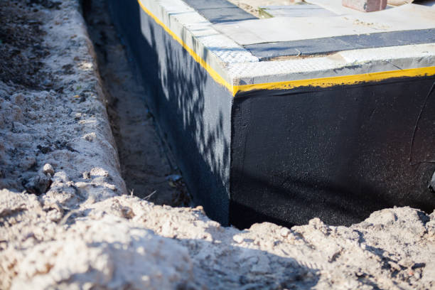 Residential Waterproofing installation at a Roseville, MI home by SJ Waterproofing Pros